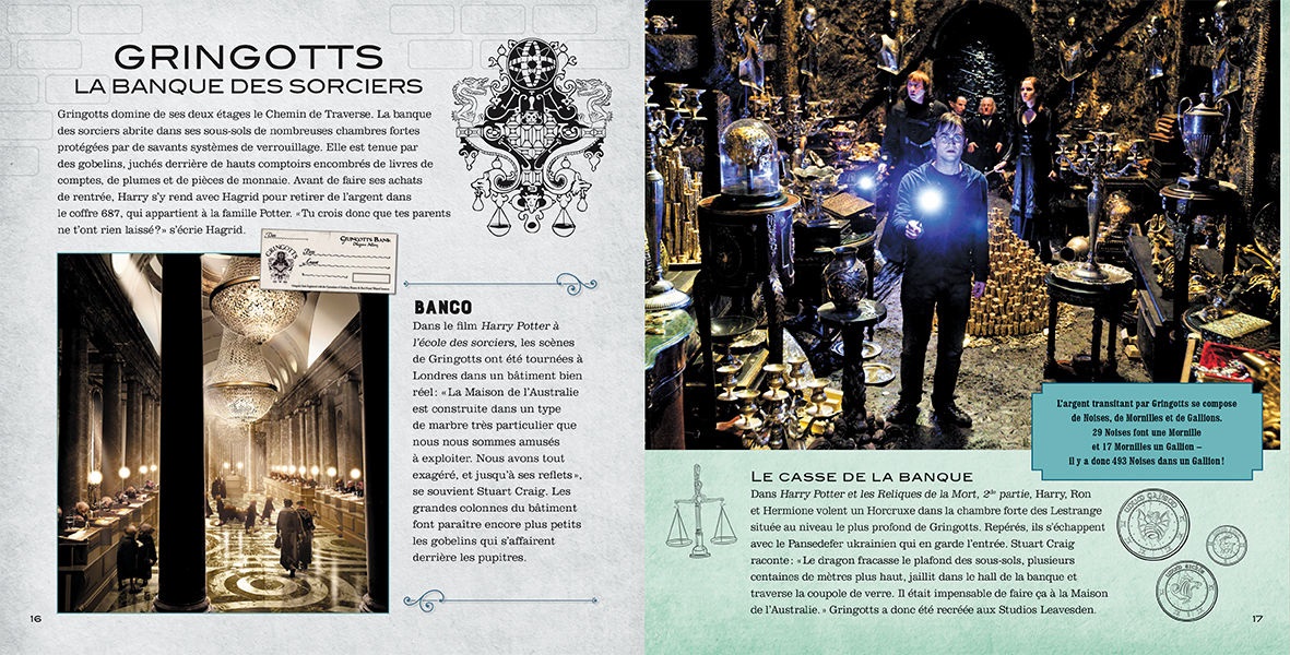 Harry Potter - Le Carnet Magique Le Chemin de Traverse Gringotts